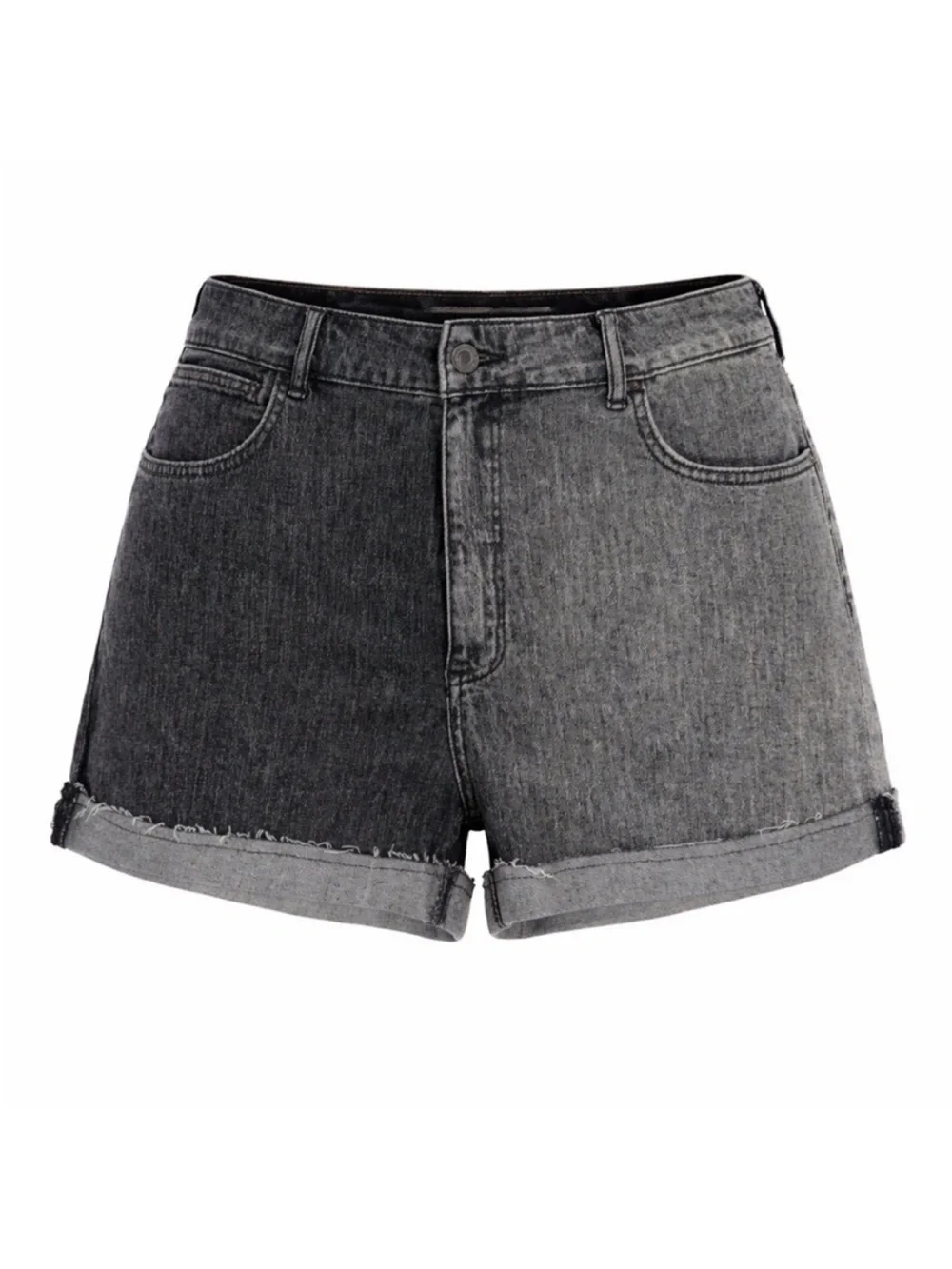Anthropologie Pilcro The Signature High Rise Shorts Two Toned Size 25 - Picture 7 of 7
